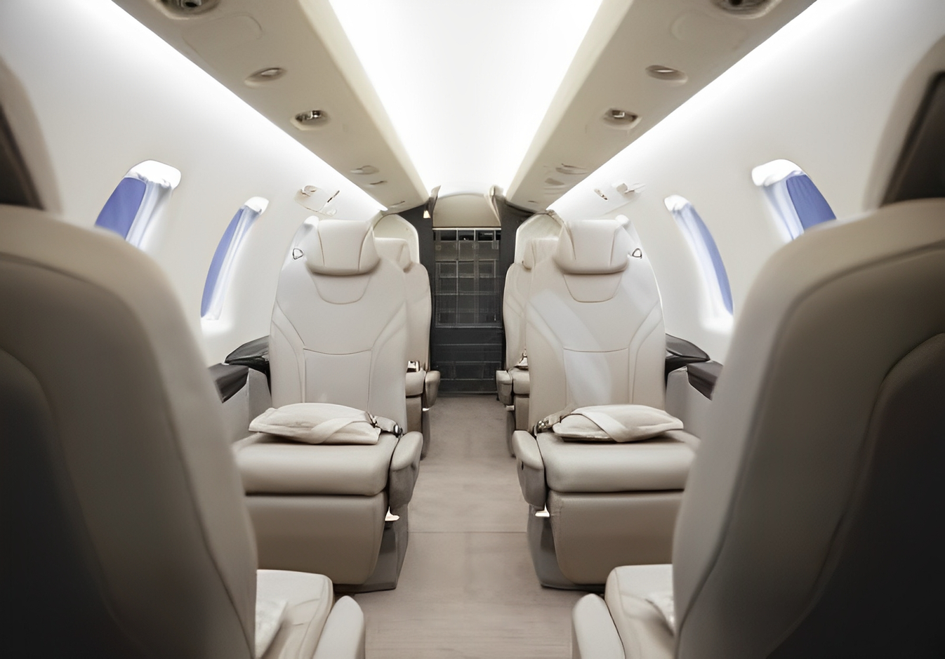 A luxurious interior for a superior travel experience
